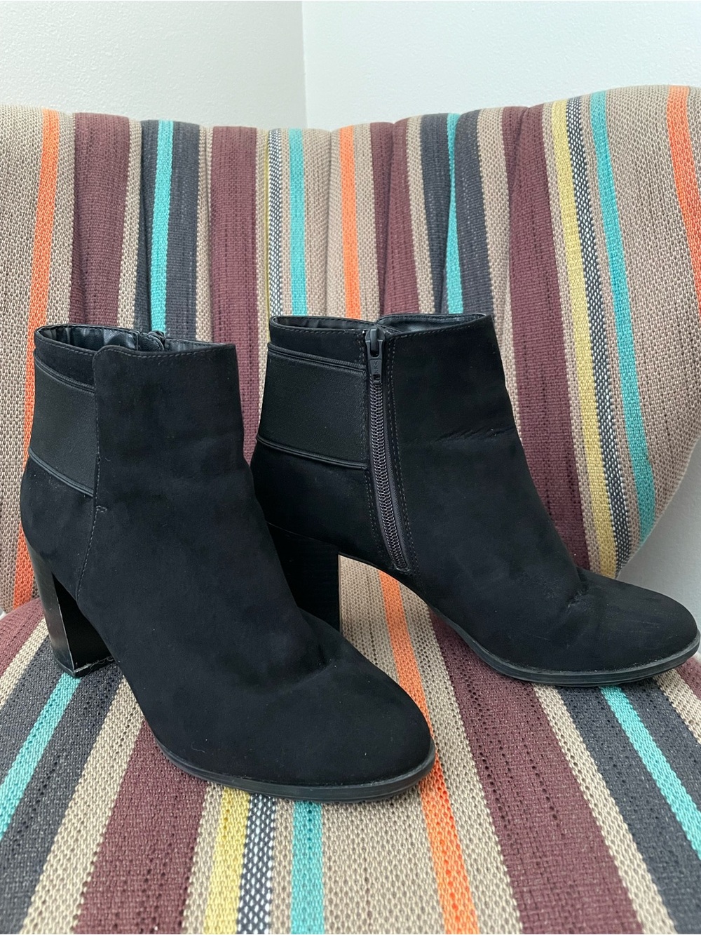 Women’s A New Day Size 9 Suede Black Booties
